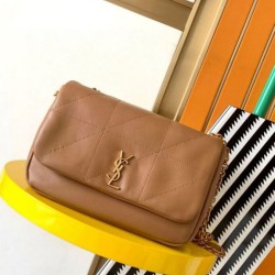 Borsa piccola Saint Laurent Jamie 4.3 agnello marrone