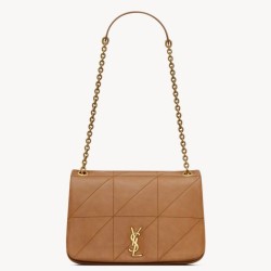 Borsa piccola Saint Laurent Jamie 4.3 agnello marrone
