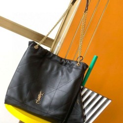 Borsa Pochon Saint Laurent Jamie 4.3 agnello nera