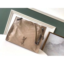 Borsa shopping Saint Laurent Niki media sabbia Borsa shopping Saint Laurent Niki media sabbia