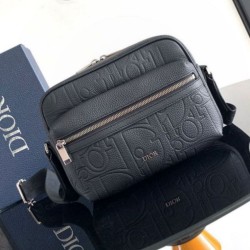 Borsa a tracolla con cerniera Dior Rider 2.0 nera Gravity Borsa a tracolla con cerniera Dior Rider 2.0 nera Gravity