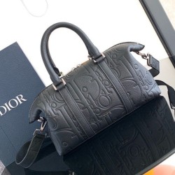 Dior Weekender 25 Borsa Nera Dior Gravity