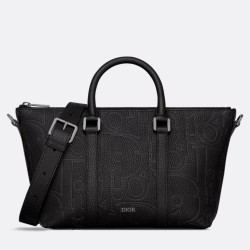 Dior Weekender 25 Borsa Nera Dior Gravity