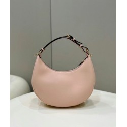 Fendi Fendigraphy Piccola Borsa Hobo Rosa Fendi Fendigraphy Piccola Borsa Hobo Rosa