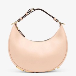 Fendi Fendigraphy Piccola Borsa Hobo Rosa