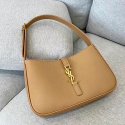 YSL Saint Laurent Le 5 À 7 Borsa Hobo Marrone