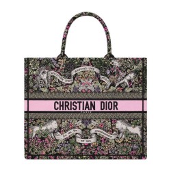 Dior Dior Book Tote Grande Rosa