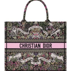 Dior Dior Book Tote Grande Rosa