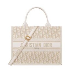 Dior Dior Book Tote Media Crema