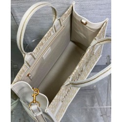 Dior Dior Book Tote Media Crema Dior Dior Book Tote Media Crema