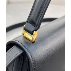 Borsa a mano piccola Dior 30 Montaigne Avenue Nero