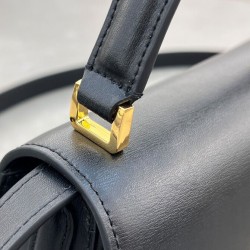 Borsa a mano piccola Dior 30 Montaigne Avenue Nero Borsa a mano piccola Dior 30 Montaigne Avenue Nero