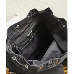 Zaino Prada Hot-nylon e pelle Nero Zaino Prada Hot-nylon e pelle Nero