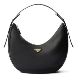 Borsa a tracolla grande Prada 1BC212 Nero