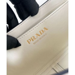 Borsa a tracolla piccola Prada 1BD358 Crema Borsa a tracolla piccola Prada 1BD358 Crema