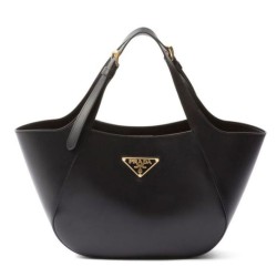 Borsa tote media Prada 1BG483 Nero