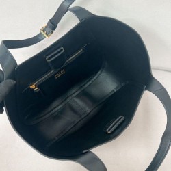 Borsa tote media Prada 1BG483 Nero