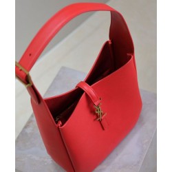 YSL Saint Laurent Le 5 A 7 Supple Piccola Granata Rosso