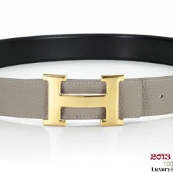 Hermes 50 millimetri originale Vitello Cintura in pelle HB116-2 Hermes 50 millimetri originale Vitello Cintura in pelle HB116-2