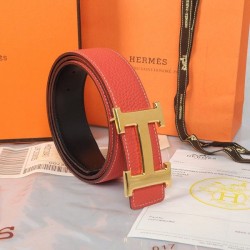 Hermes ha importato la cintura HR1002H Watermelon Rosso