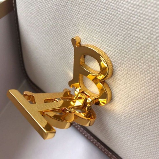 Replica Borsa TBberry piccola in pelle bianca
