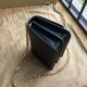 Replica Borsa TB piccola in pelle di agnello con monogramma trapuntato nera Replica Borsa TB piccola in pelle di agnello con monogramma trapuntato nera