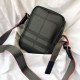 Replica Borsa a tracolla Small London Check nera Replica Borsa a tracolla Small London Check nera