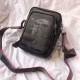 Replica Borsa a tracolla Small London Check nera Replica Borsa a tracolla Small London Check nera