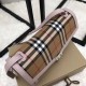 Replica Borsa a tracolla con motivo Vintage check rosa Replica Borsa a tracolla con motivo Vintage check rosa