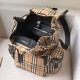 Replica Zaino Medium Men con motivo Vintage check e banda con icona Replica Zaino Medium Men con motivo Vintage check e banda con icona