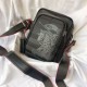 Replica Borsa a tracolla Small London Check nera Replica Borsa a tracolla Small London Check nera