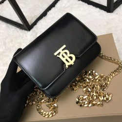 Borsa da cintura con cintura TB marrone