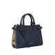 Replica Borsa media a quadri House Check Blu scuro Replica Borsa media a quadri House Check Blu scuro