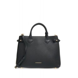 Borsa media a quadri House Check nera