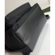 Replica Zaino in nylon stampa logo Nero Replica Zaino in nylon stampa logo Nero