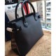 Replica Borsa media a quadri House Check nera Replica Borsa media a quadri House Check nera