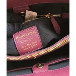 Medium Banner House Check Tote Malva Medium Banner House Check Tote Malva