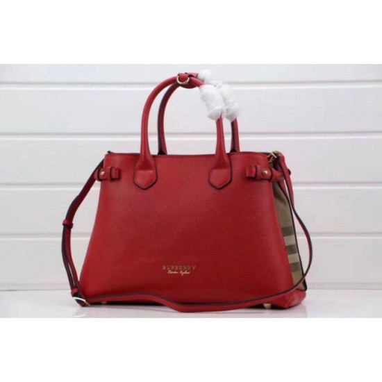 Replica Baby Banner House Check Borse Rosso