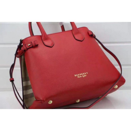 Replica Baby Banner House Check Borse Rosso
