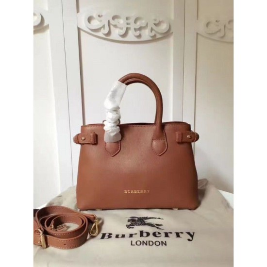 Replica Banner House Check Tote Borse Marrone Replica Banner House Check Tote Borse Marrone