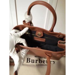 Banner House Check Tote Borse Marrone