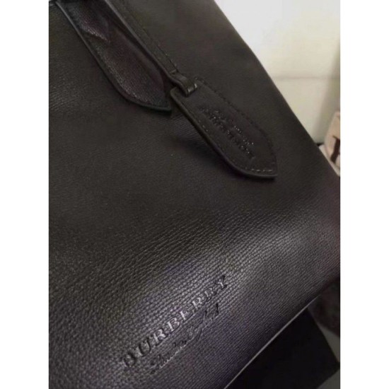 Replica Haymarket Check Reversible Tote Borse Nero Replica Haymarket Check Reversible Tote Borse Nero