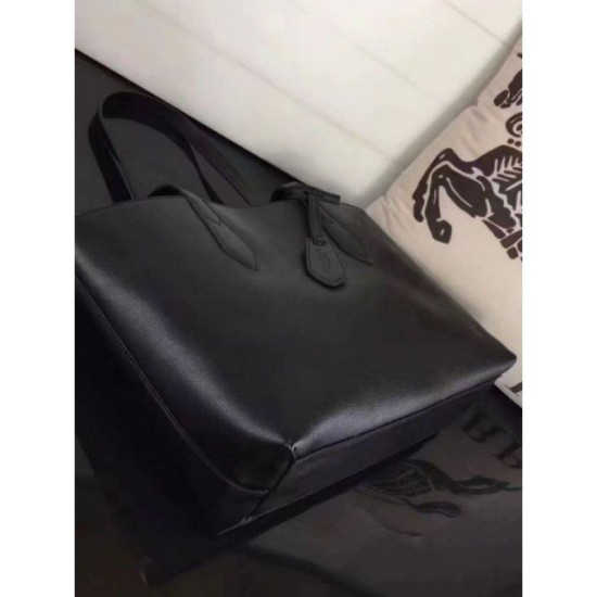 Replica Haymarket Check Reversible Tote Borse Nero Replica Haymarket Check Reversible Tote Borse Nero