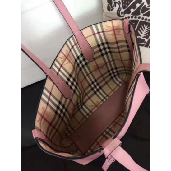 Replica Haymarket Check Reversible Tote Borse Rosa Replica Haymarket Check Reversible Tote Borse Rosa