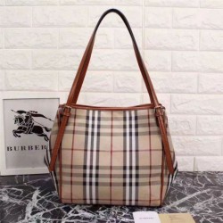Haymarket Check Tote Borse 8886 Marrone