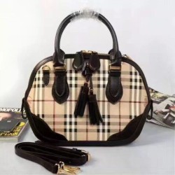 Haymarket House Check Tote Borse Nero