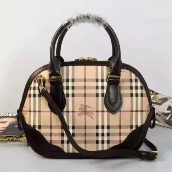 Replica Haymarket House Check Tote Borse Nero