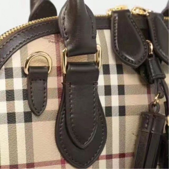 Replica Haymarket House Check Tote Borse Nero