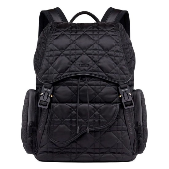 Replica Zaino Saddle Christian Dior Nero