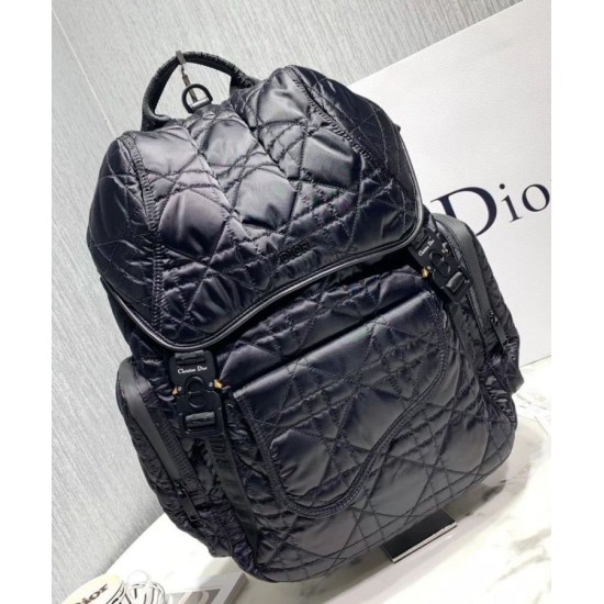 Replica Zaino Saddle Christian Dior Nero